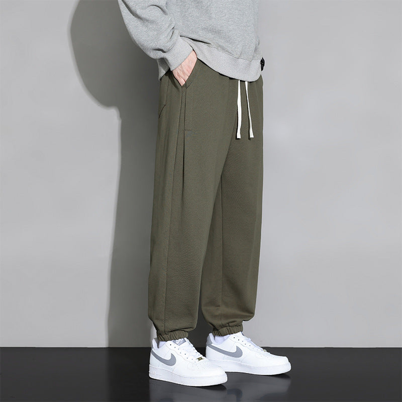 Men's Loose Thin Looking Extra Large Plus Casual Sports Trousers