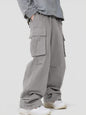 Casual Loose Three-dimensional Pocket Fried Street Overalls