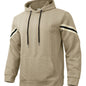 Jacquard-woven Thermal Outdoor Sports Trendy Hooded Hoodie For Men