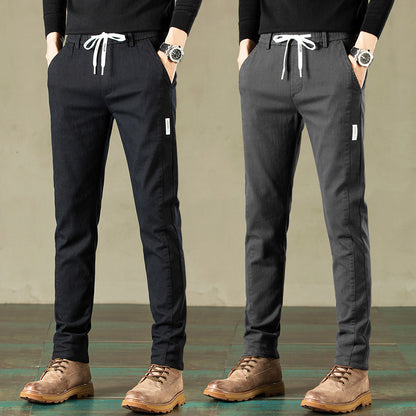 Loose Straight Casual Pants Stretch Sports Trousers
