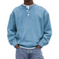 Mens Casual And Stylish Corduroy Ribbed Pullover
