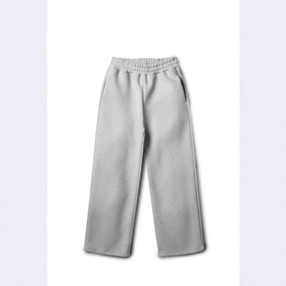 Unisex Fleece Comfortable Elastic Waistband Sweatpants