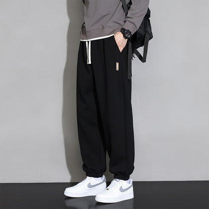 Men's Loose Thin Looking Extra Large Plus Casual Sports Trousers