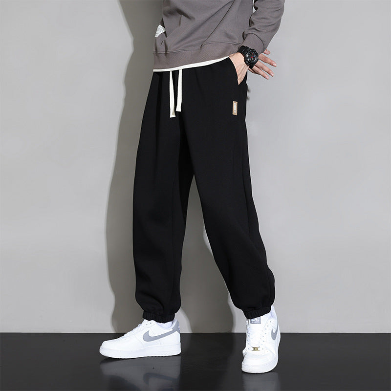 Men's Loose Thin Looking Extra Large Plus Casual Sports Trousers