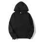 AutumnWinter Fleece Solid-Color Hoodie Same Style As Loose-Fit Casual Sports Hoodie For Couples