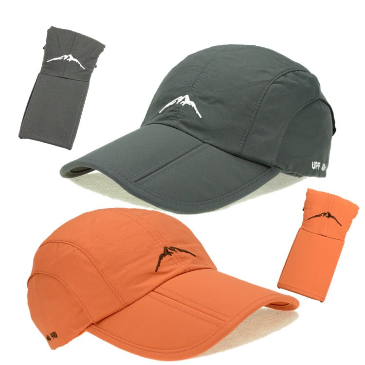 Spring And Summer Rainproof Quick-drying Cap Breathable Men's And Women's Outdoor Sports