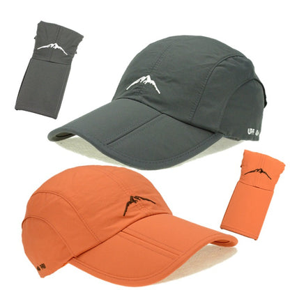 Spring And Summer Rainproof Quick-drying Cap Breathable Men's And Women's Outdoor Sports