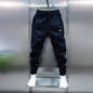 Shangbao Trendy Mens Spring Solid-Color Casual Sweatpants