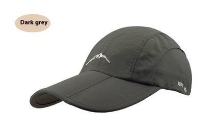Spring And Summer Rainproof Quick-drying Cap Breathable Men's And Women's Outdoor Sports