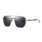 Sunglasses Men's Driving Metal Aluminum Magnesium Spectacle Foot UV Protection Large Rim Sunglasses