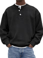 Mens Casual And Stylish Corduroy Ribbed Pullover