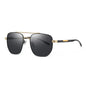 Sunglasses Men's Driving Metal Aluminum Magnesium Spectacle Foot UV Protection Large Rim Sunglasses